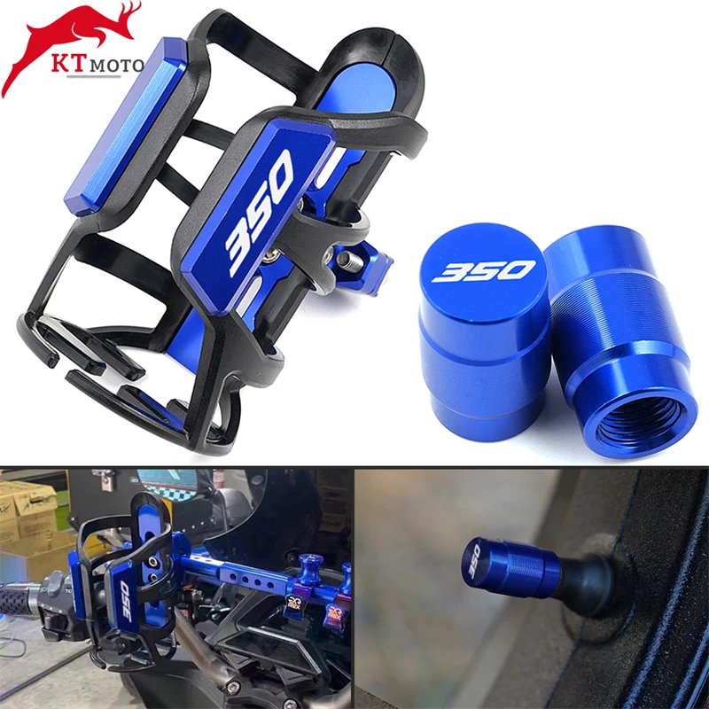 

For HONDA FORZA 350 FORZA350 NSS350 2018-2022 CNC Water Bottle Holder Motorcycle Accessories Bottle Cage & Tire Valve caps Cover