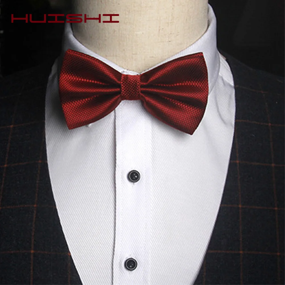 HUISHI Adjustable Bow Tie Men And Women Wedding Accessories Party Bowtie Classic Adult  Multicolor Adjust Neck Fashion Bow Tie