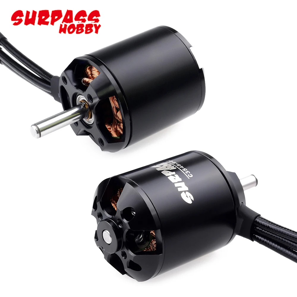 Surpass Hobby C3548 2826 790KV/900KV/1100KV 2-5S 14-Poles Brushless Motor For Airpalne Aircraft Multicopter RC Plane Helicopter