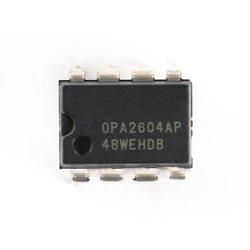 5PCS OPA2604AP OPA2604A DIP8 DIP OPA2604 Dual FET-Input, Low Distortion OPERATIONAL AMPLIFIER new original