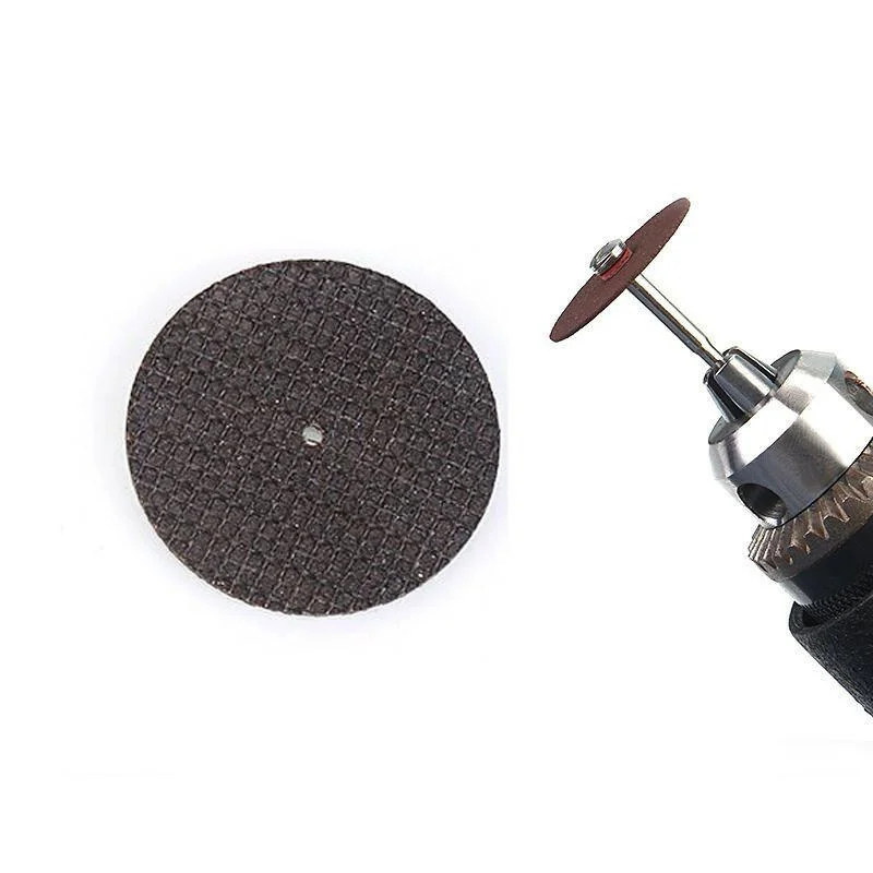 50pcs Dremel Accesories 24/32/38mm Abrasive Cutting Discs Cut Off Wheels Disc For Rotary Tools Electric Metal Wood Tool