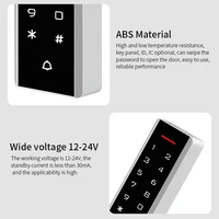 Access Control Password Keypad 125Khz RFID Card Access Card Reader Door Opener System Wiegand 26 Output 5