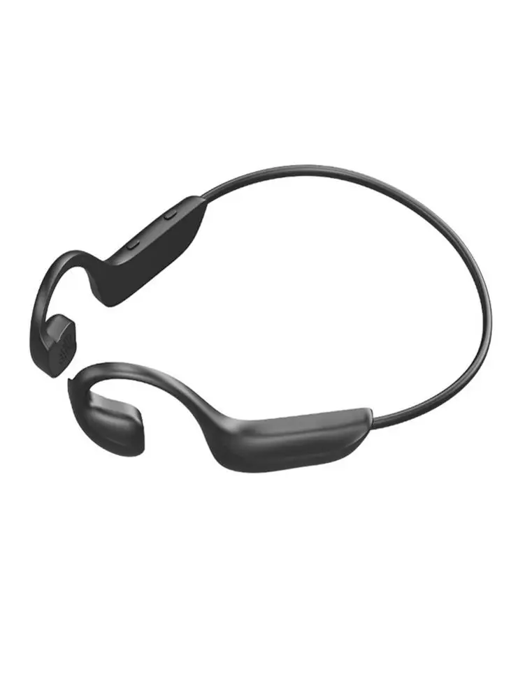 Headphones Bone Conduction Headphone Waterproof Wireless Bluetooth 5.0 Headset With Microphone For Sports Driving Online Meeting