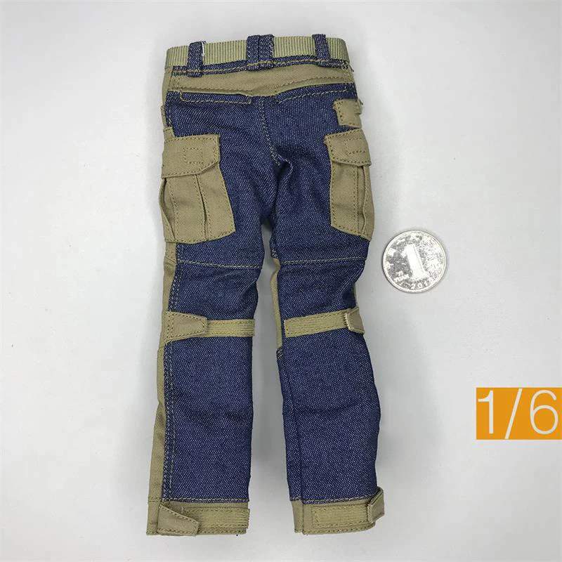 Best Sell Scale 1/6 Soldiers Jeans Pants Trousers BLITZWAY Fight Club Brad Pitt Can Be Suite For 12 Inch Doll Figures