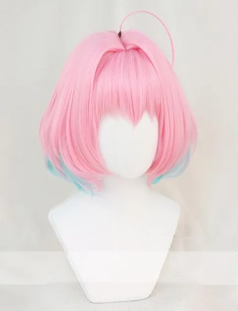 Die Idolmaster Cinderella Mädchen Cosplay Perücken Yumemi Riamu 35cm Kurze Bobo Styled Perücke Hitze Beständig Synthetische Haar Perücken + perücke Kappe