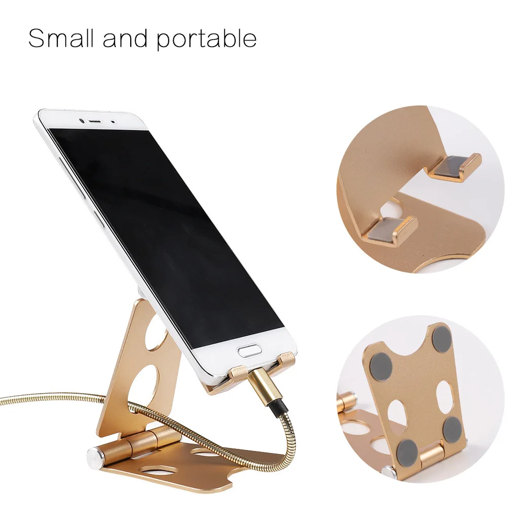 Universal Rotating tablet flexible phone holder for iphone desktop holder Tablet Stand mobile support table