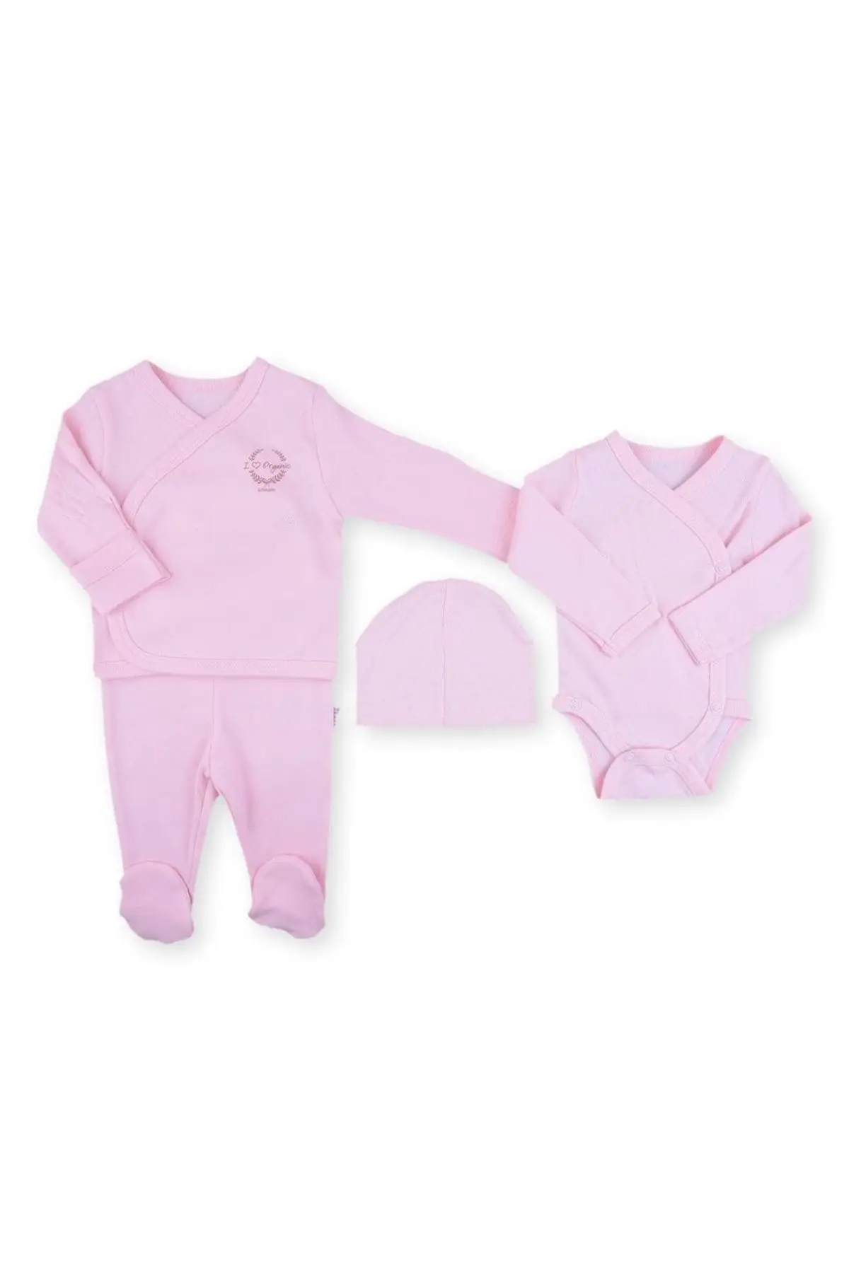 KitiKate Organic Basic Premature 4 pcs Set 78418 Pink