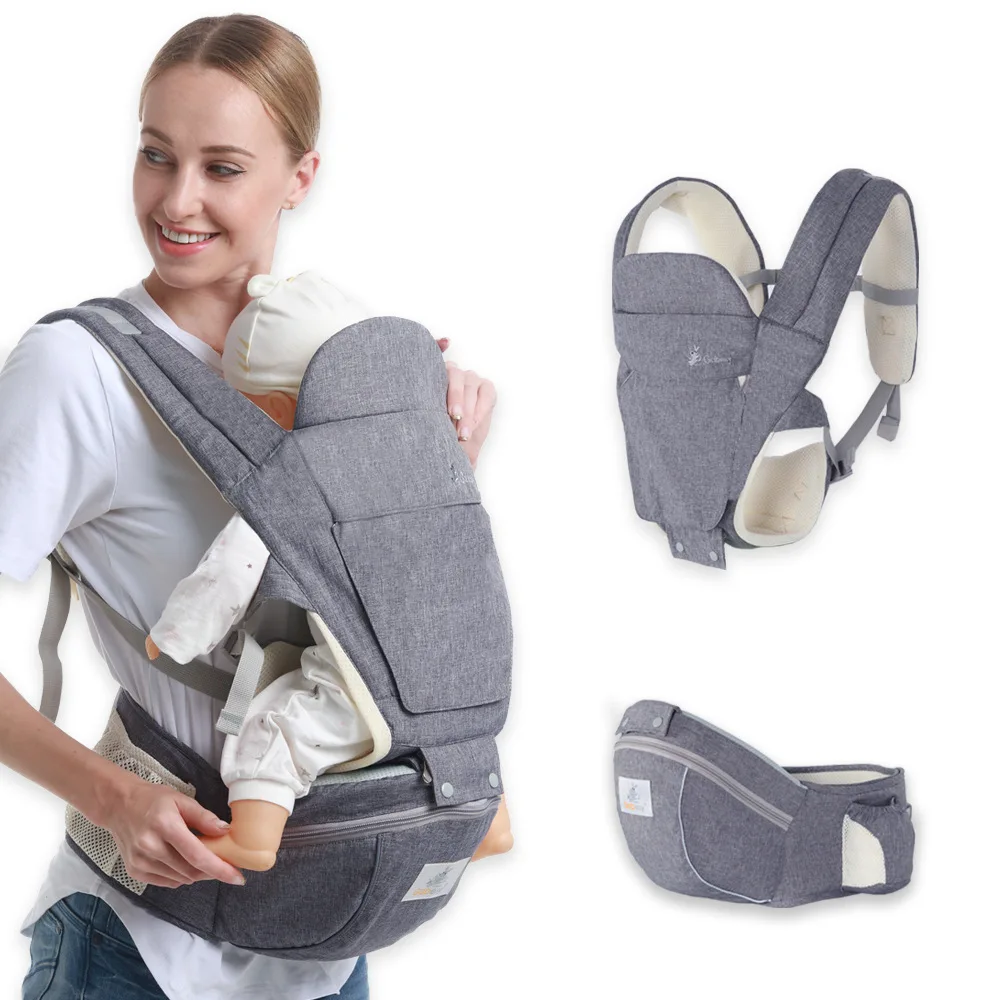 0-36Months Ergonomic Baby Backpack Carrier Infant Kid Baby Hipseat Sling Front Facing Kangaroo Baby Wrap Carrier For Baby Travel