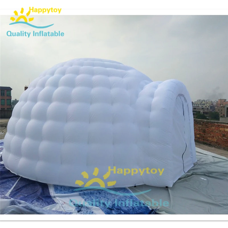 

For Outdoor Yardwhite Color Inflatable Dome Tent Inflatable Tent Igloo For Sale