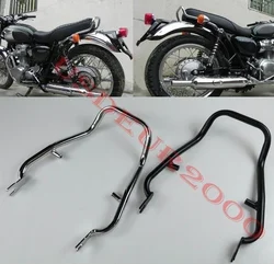 Rear Passenger Grab Rail Handle Bar for KAWASAKI EJ W800 W650 W400 all years Chrome/Black