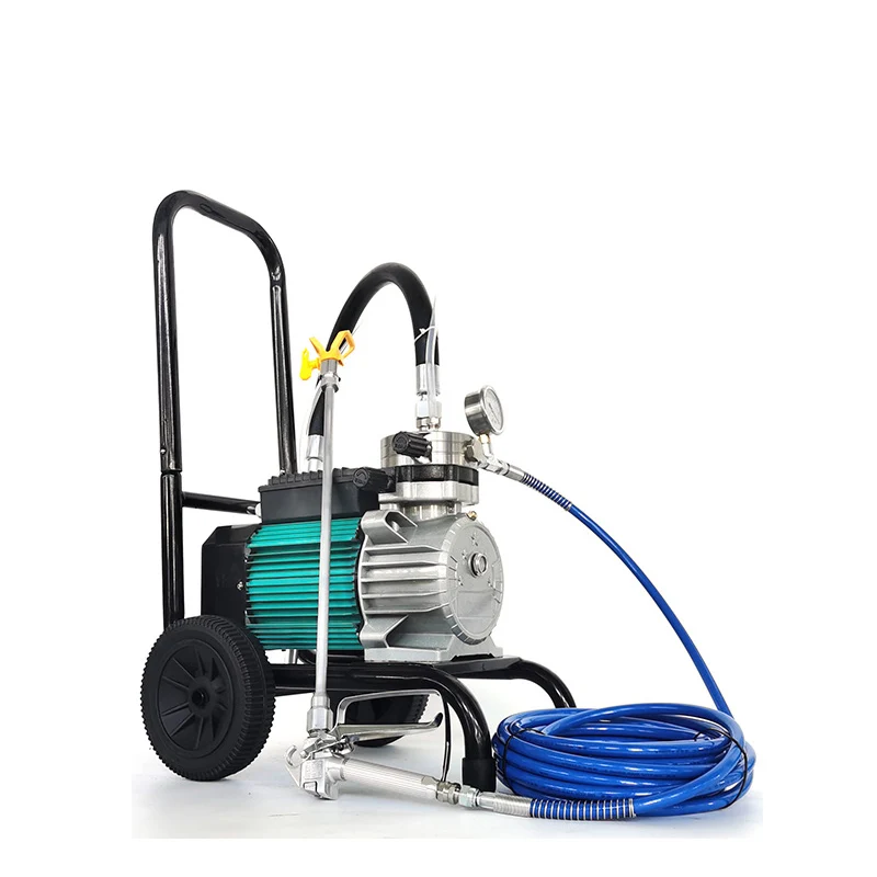 220V /4200W spruzzatore Airless ad alta pressione vernice al lattice spruzzatore di vernice per pareti interne ed esterne pistola a spruzzo per vernice