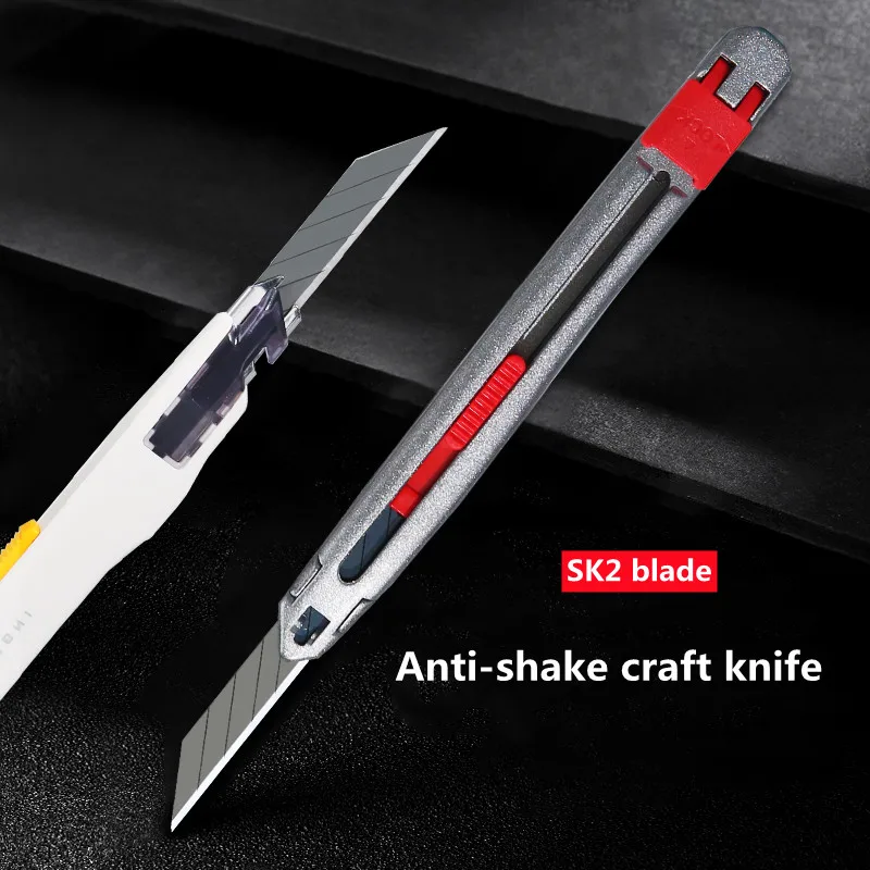 Precision Utility Knife Leather Cutting Engraving Unpacking Multifunctional Craft Knife 30 Degree Acute Angle Blade Stationery