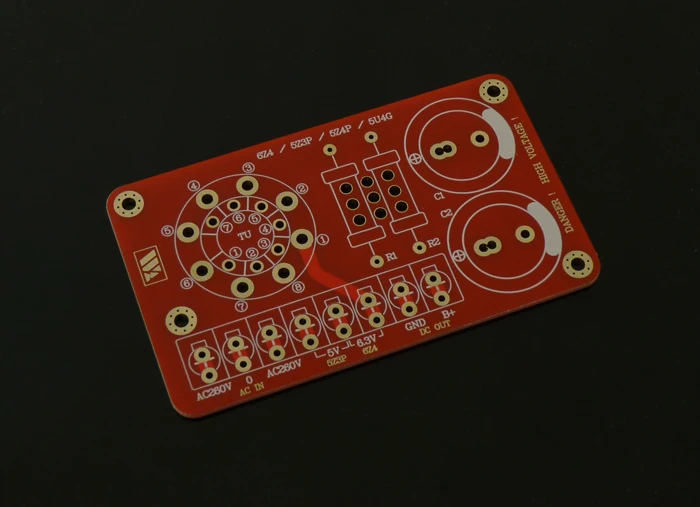 HiFi Tube Preamplifier Rectifier Power Supply Board PCB Suitable For 6Z4 / 5Z3P / 5Z4P / 5AR4 Tube