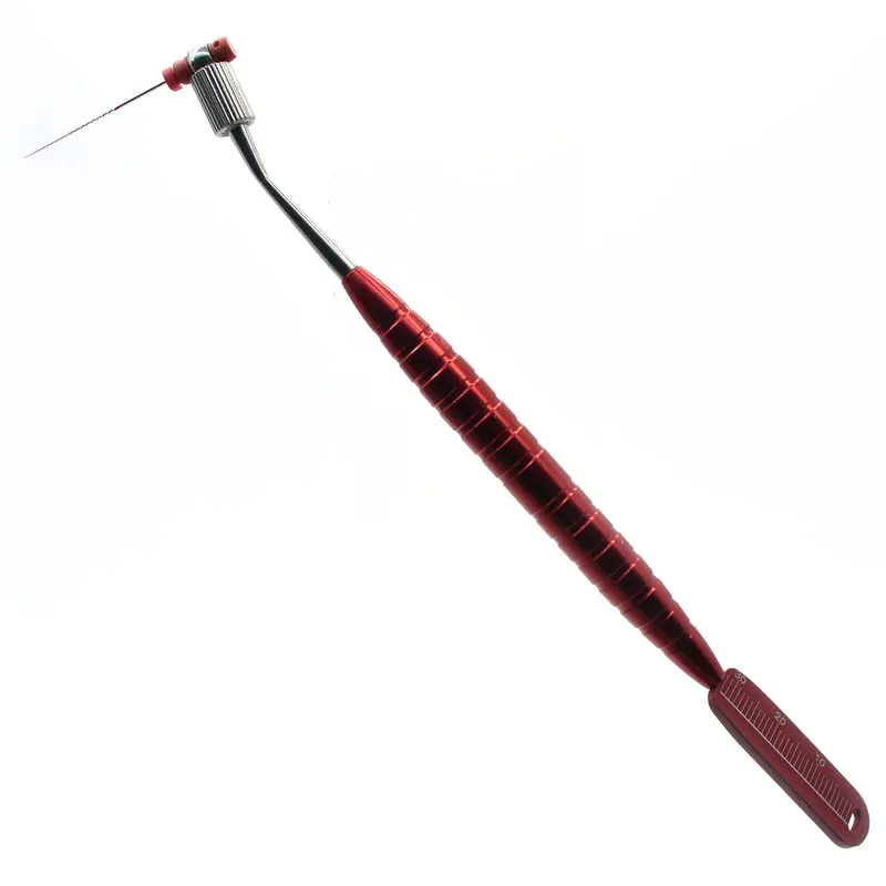 Dental Instrument Hand Use Endodontic Files Holder Dentist Metal Tool Use For Root Canal Treatment K H Files
