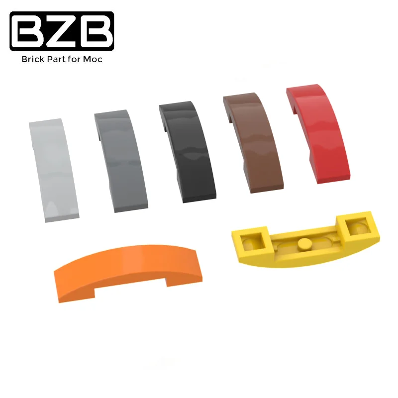 

BZB MOC 93273 4x1 Arc Arched Board High-tech Building Block Model Kids DIY Educational Toy Brick Parts Best Gifts