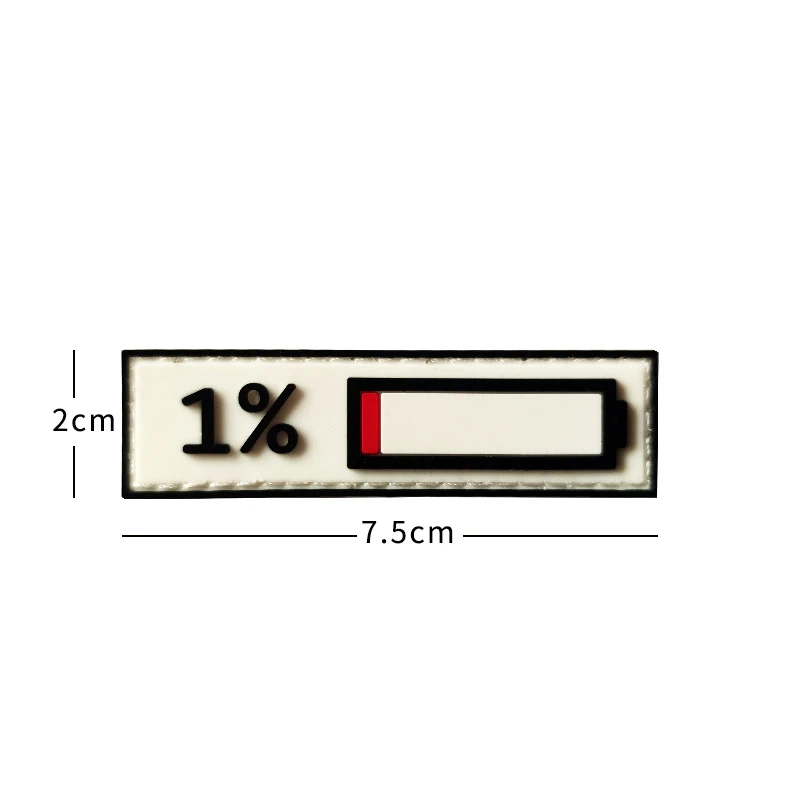 Parche táctico 3D Airsoft – PVC bordado para chaqueta y bolsa - imagen 2