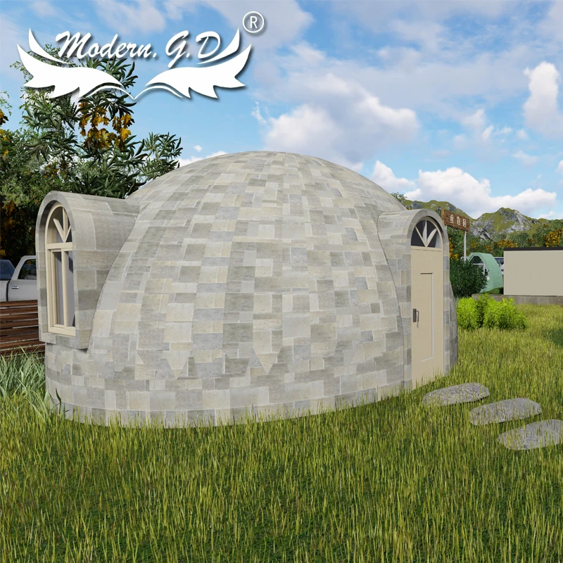 Outdoor Dome shaped foam Star House