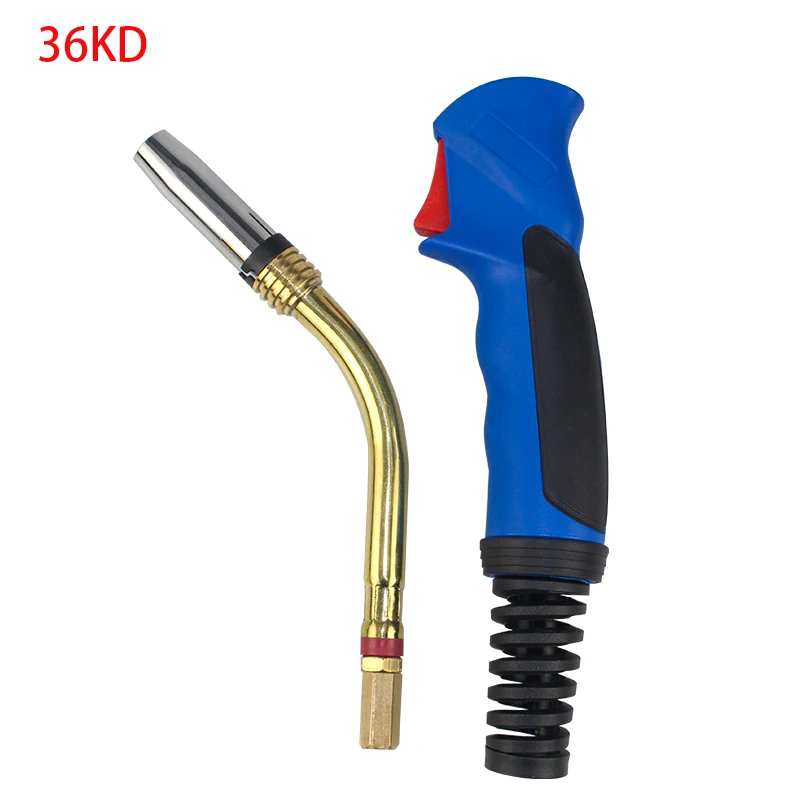 CO2 Mig Mag Welding Torch Air Cooled MB 1PCS 14AK 15AK Swan Neck Contact Tip Holder Gas Nozzle Solenoid Valve