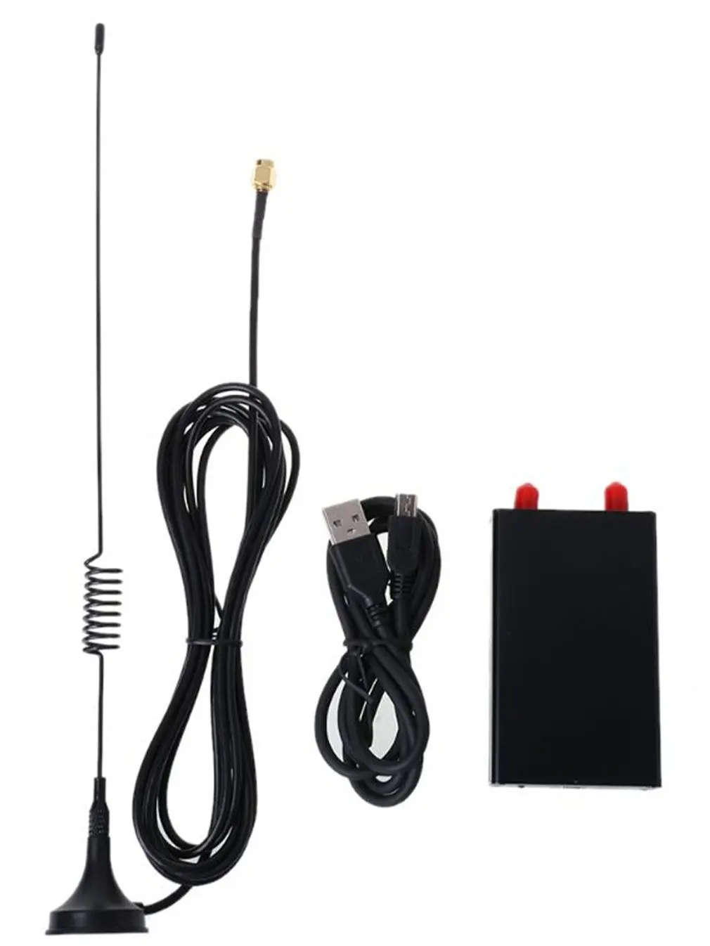 Radio Receiver 100K HZ-1.7G Hz Band Penuh UV HF RTL-SDR USB Tuner RTLSDR USB Dongle dengan RTL2832u R820t2 RTL SDR Receiver