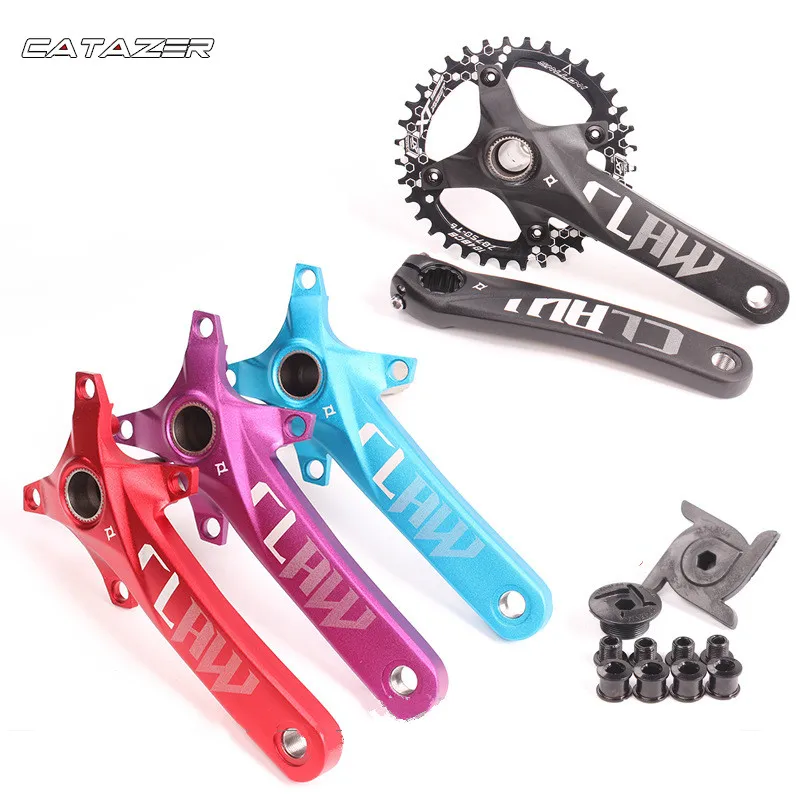 

104 BCD Mtb Bicycle Crank 170/175mm 30/32/34/36/38/40/42T Round Sprocket with Bottom Bracket BB Mountain Bike Crank Set