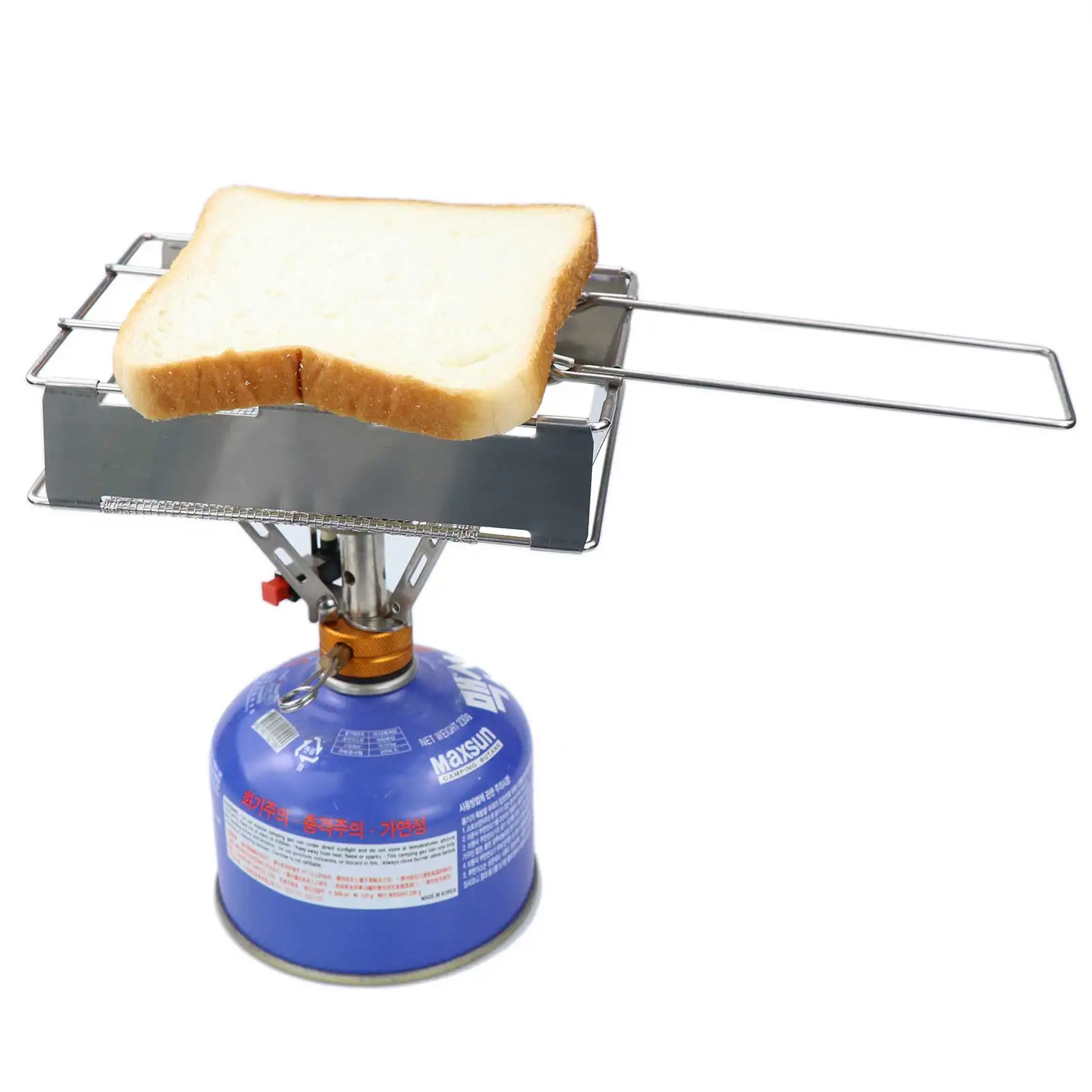 Camping Bread Mesh Net Grill Foldable Stainless Steel Hiking Bread Plate Portable Bread Toaster For Camping Picnic Mesh Net Gril