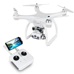 Upair2 ultradźwiękowe drony 5.8G 3KM WiFi FPV 3D + 4K + 16MP aparat 3 osi Gimbal GPS Drone bezszczotkowy zdalnie sterowany Quadcopter dron do Selfie zabawki