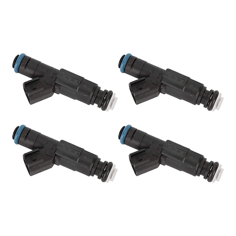 Set of 4 Fuel Injectors 0280156154 for Ford Focus Fiesta Mondeo Mazda Volvo