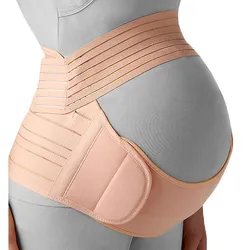 Bande pour soutenir le ventre de la femme enceinte,ceinture réglable qui soutient l'abdomen, soins de protection de maternité pour la grossesse,