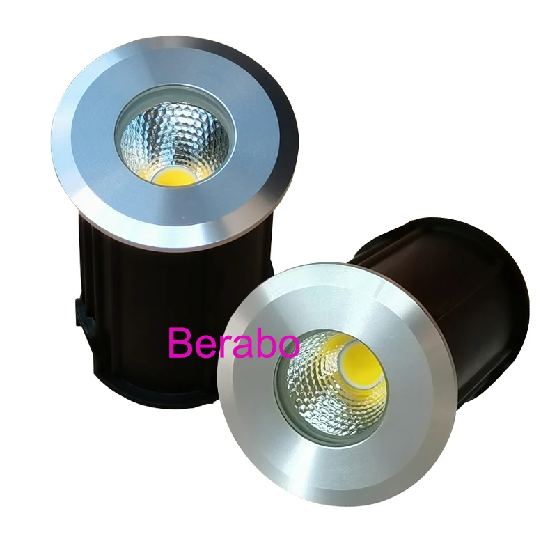 Imagem -04 - Cob Led Underground Light Ground Garden Path Lâmpada de Assoalho Lâmpada ao ar Livre Enterrado Quintal Paisagem Luz 5w 110v 220v 12v Pcs