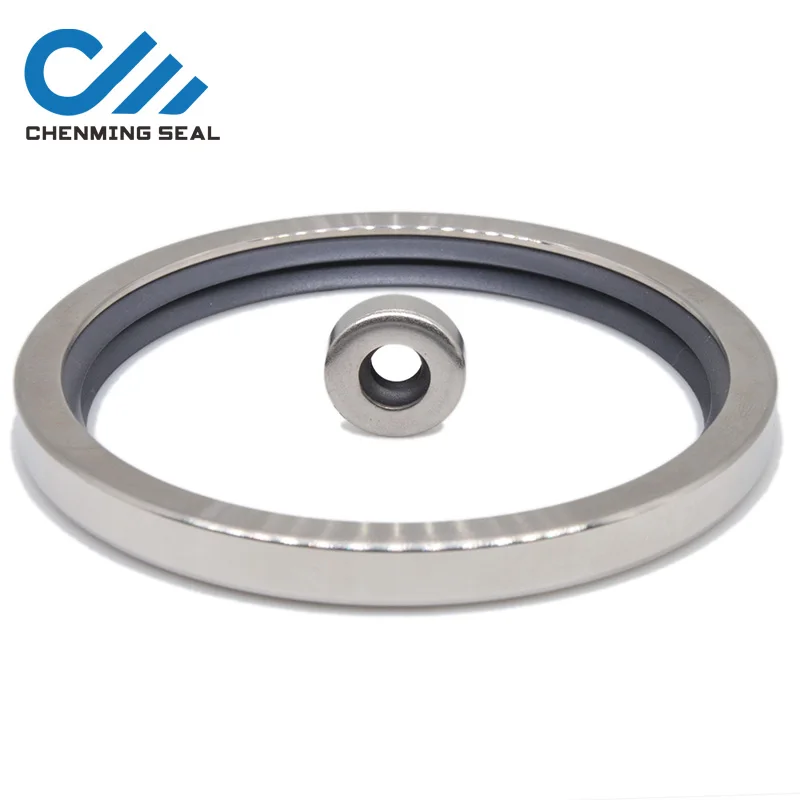 85*110*12  PTFE Lip Oil Seal With Stainless Steel Housing Single lip and Dual Lip Screw Air Compressor Spare Parts