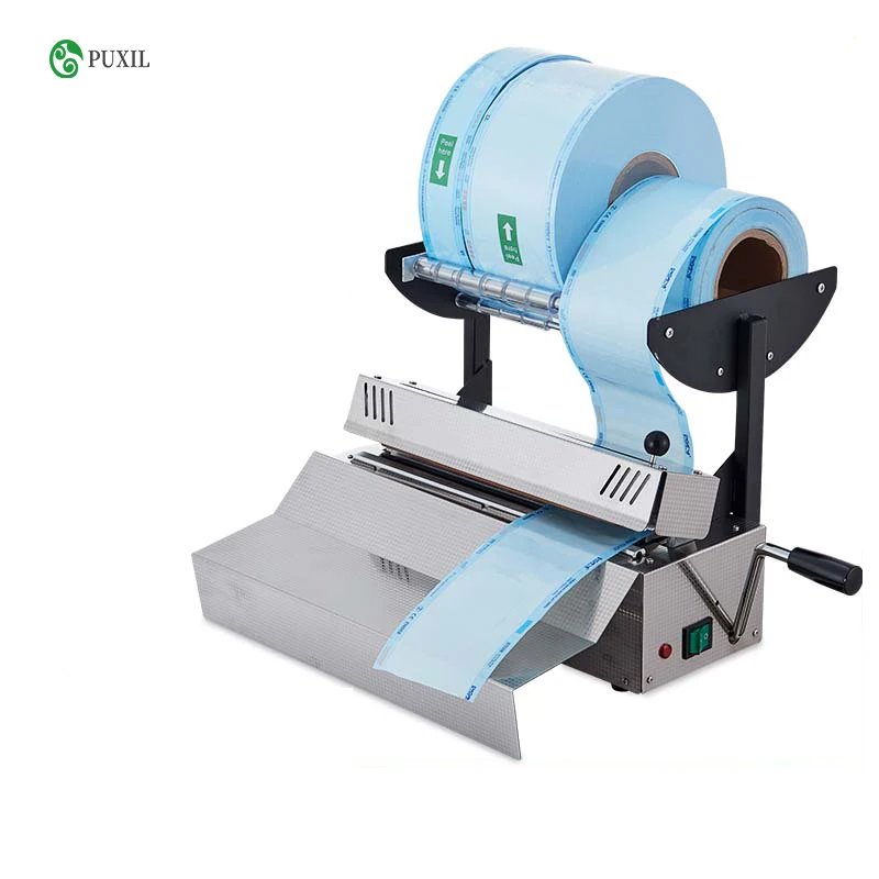 High quality and new Dental handlebar sealing machine AC 220V / 110V 500W sterile bag sealer dental packing machine