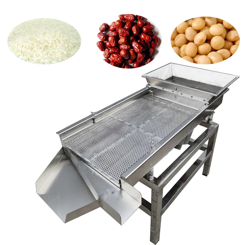 

Electric Grain Screening Machine Corn Soybean Wheat Rice Rapeseed Peanut Screening Vibration Separation Cleaner