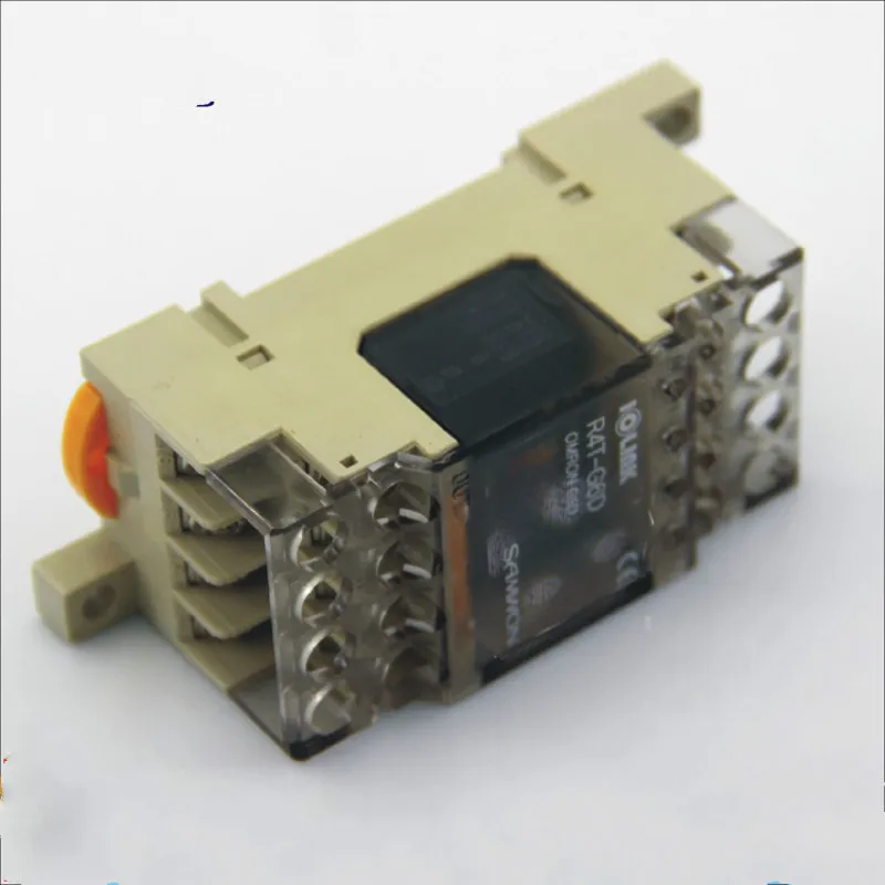 R4T-G6D  DC24V relay module,  output module built-in  G6D-1A-ASI-24V