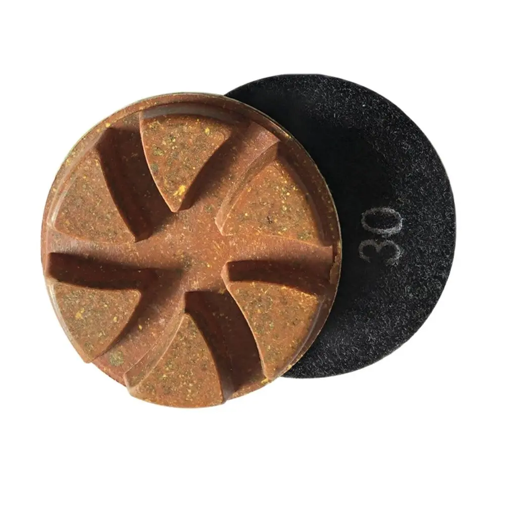 3 Inch 80mm Renew Diamond Floor Polishing Pad Metal Grinding Pad For Polishing Stone Marble Granite Terrazzo Floor