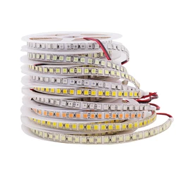 5m 12V LED Strip Light 5050 5054 120led 60LED 240LED 480LED SMD 2835 5630 3014 Waterproof Flexible LED Tape for Home Decoration