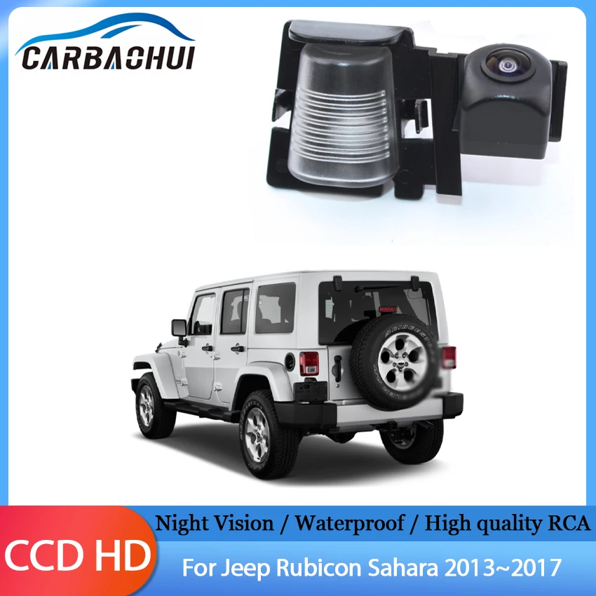 

Car Rear View Reverse Camera Original Screen Compatible Back Up Camera For Jeep Rubicon Sahara 2013 2014 2015 2016 2017