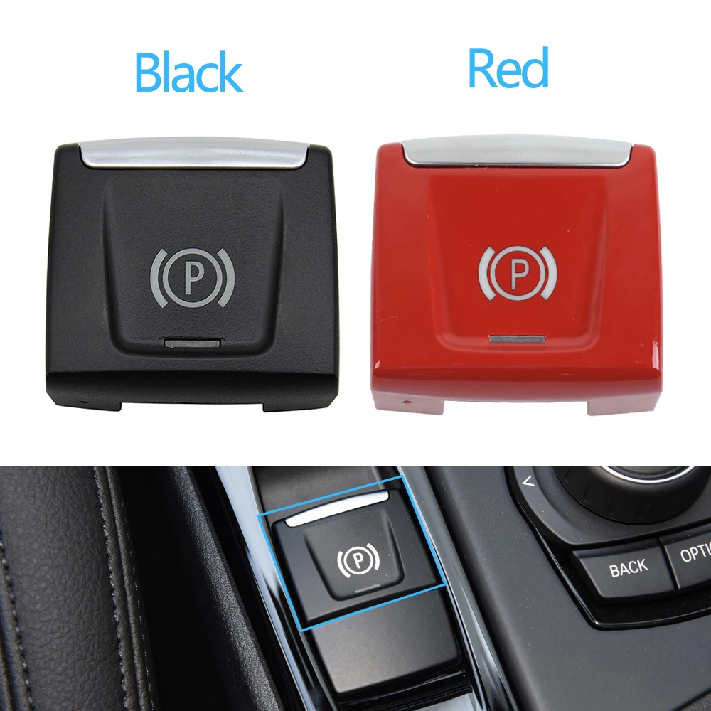 2 Colors Electronic Handbrake Parking Switch Control Button Replacement For BMW X1 F48 F49 X2 F39 2 Series F45 F46