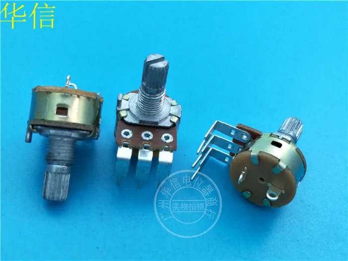 1pcs for electric heaters potentiometers for heaters B330K B300K 149 type single-joint bent foot handle 15MM flower shaft