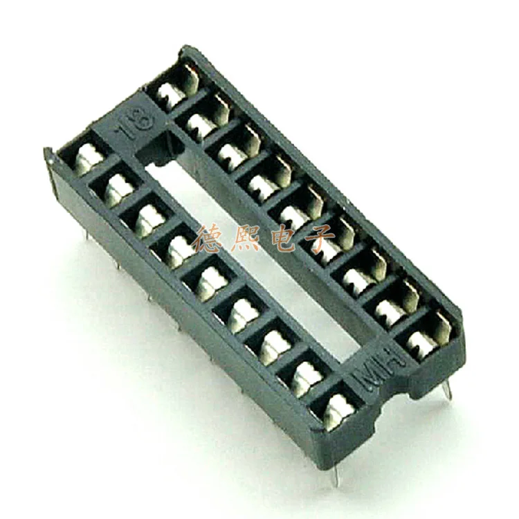 10PCS IC Sockets DIP6 DIP8 DIP14 DIP16 DIP18 DIP20 DIP28  DIP32 pins Connector DIP Socket 6 8 14 16 18 20 24 28 32 pin