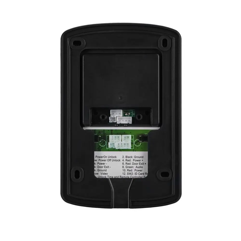 SYSD Video Intercom para Casa 7 polegadas Wired Video Intercom Sistema Tuya Smart WIFI Campainha com 1080P HD Raniproof Câmera