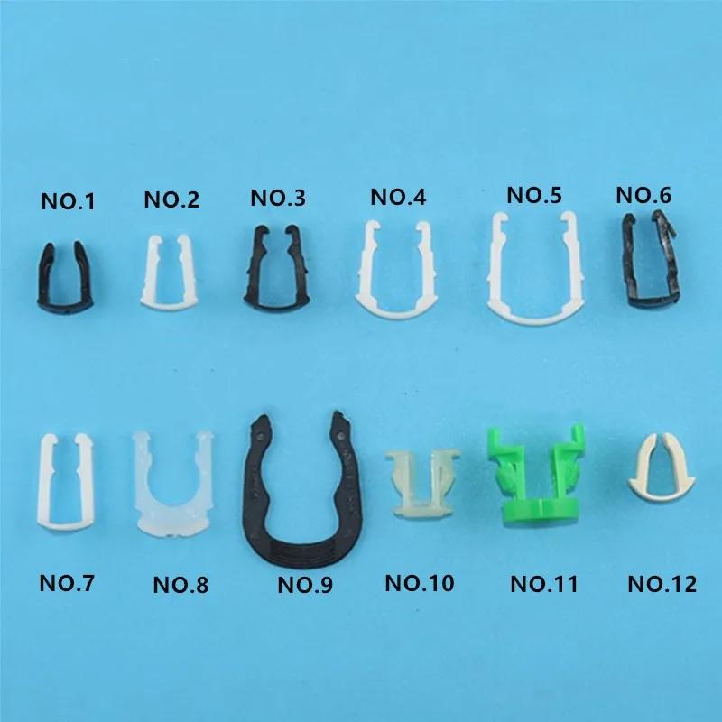 5/10Pcs Car Fuel Filter Gasoline Pipe Connector Pin Plastic Fastener Clip For Ford Toyota VW Skoda Mazda Chevrolet Nissan Volvo