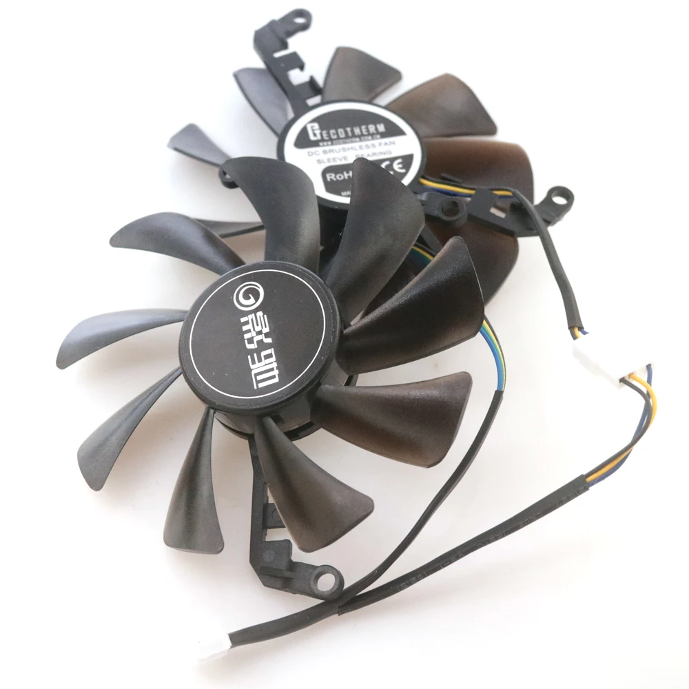 DC BRUSHLESS Fan GFY09010E12SPA 85mm 4Pin For GALAXY GTX1660 Super 1660ti RTX2060 Graphics Card Cooling Fan