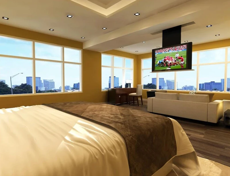 TV Lift Motorized TV Automation System with mounting brackets free shipping