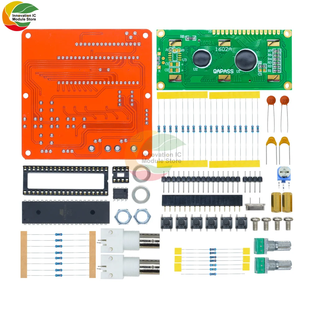 Ziqqucu AVR DDS V2.0 Function Signal Generator Module Board Sine Triangle Square Wave Sine Diy Kit Diy Electronic