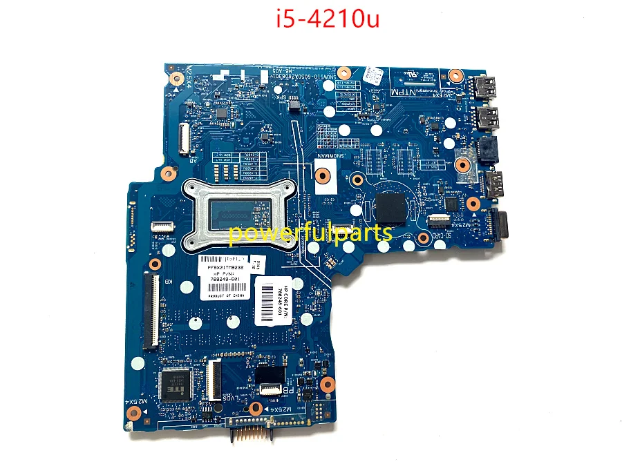 For Hp 350 G1 350 G2 Laptop Motherboard 785489-60 i5-4210u Cpu 6050A2608301-MB-A05 100% Working Ok