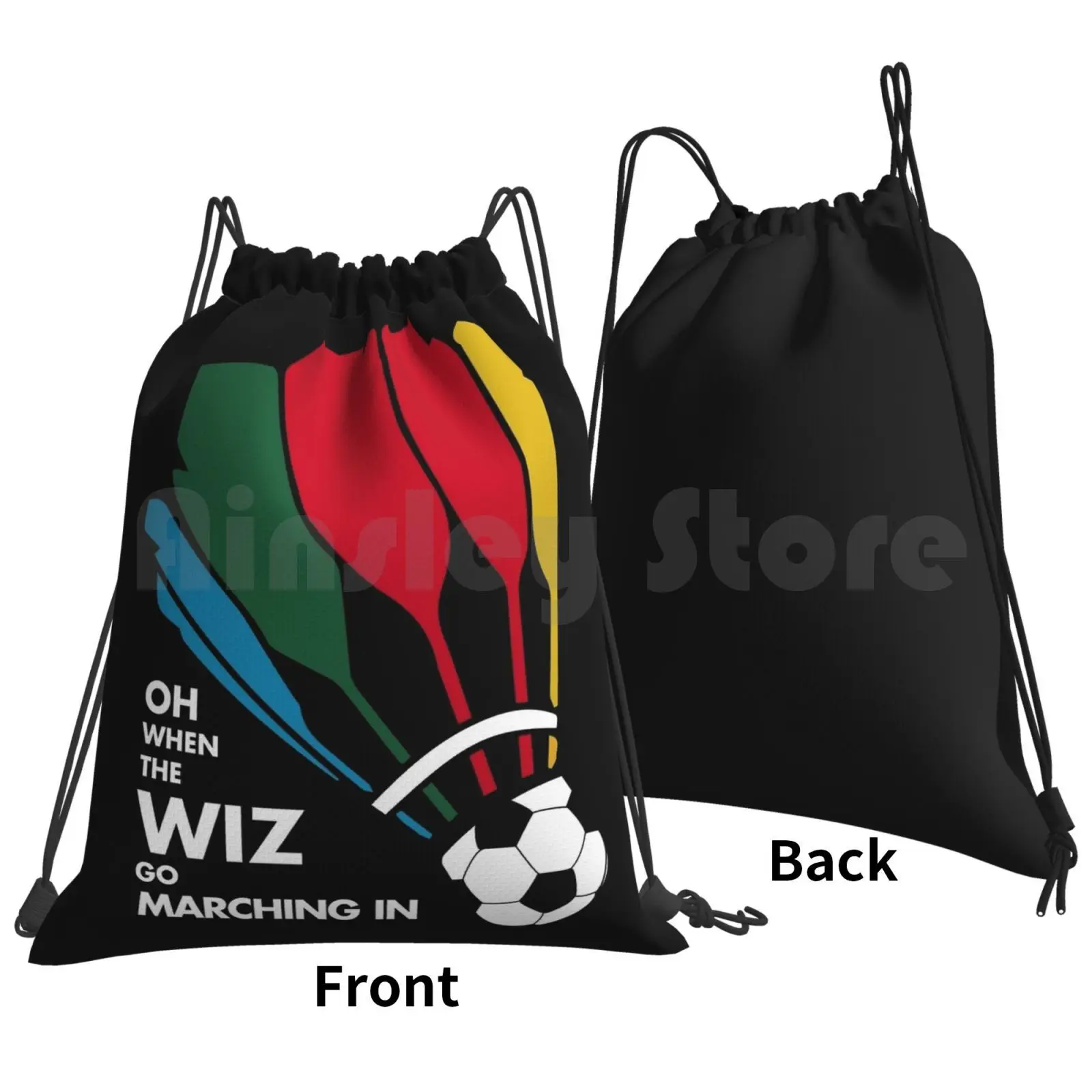 Shuttle-Soccer Backpack Drawstring Bags Gym Bag Waterproof Sportin Kc Soccer Heckyes Goal Soccer