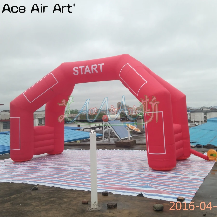 

Inflatable Free Standing Balloon for Triathlon, Tubular Entrance, 4 Legs, Start Finish Line Arch, 6x3.8m