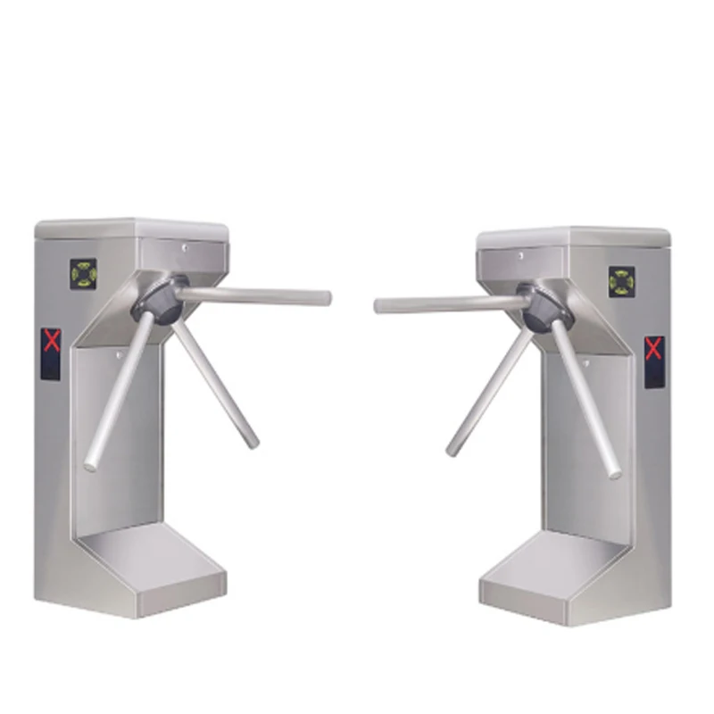 304 Stainless Steel Vertical Security Access Control Tripod Turnstile