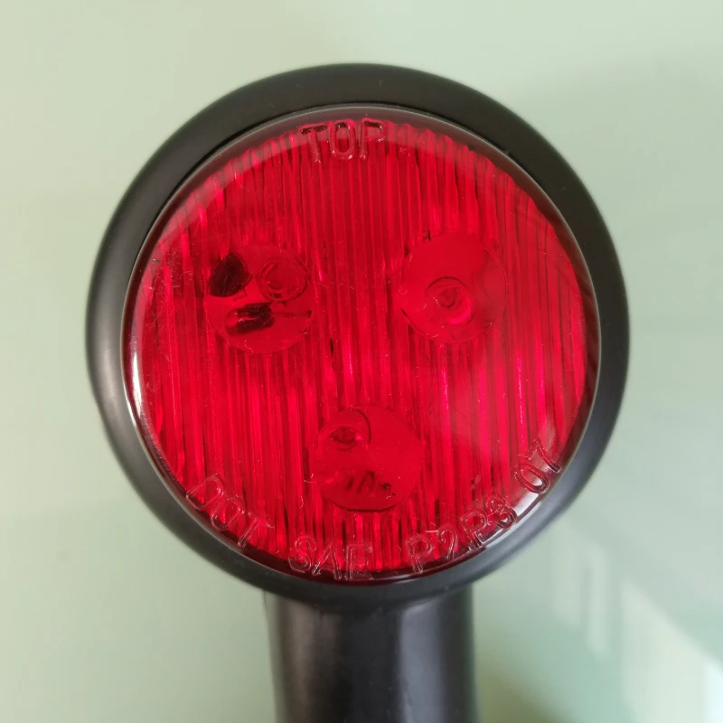 2Pcs Trailer LED Light 12V 24V Truck Outline Marker Light Parking Lamps Lorry Van Rear Lights Wide Lighting Red White