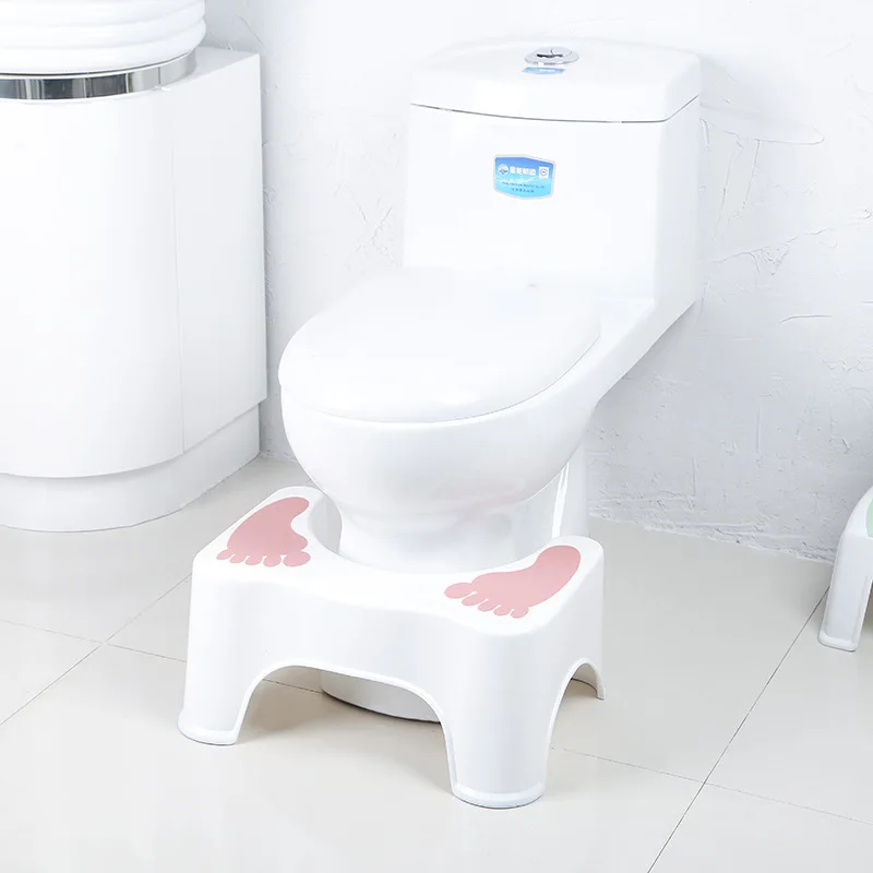 

U-Shaped Squatting Toilet Stool Non-Slip Pad Bathroom Helper Assistant Foot seat Relieves Constipation Piles 44.5*27*21cm